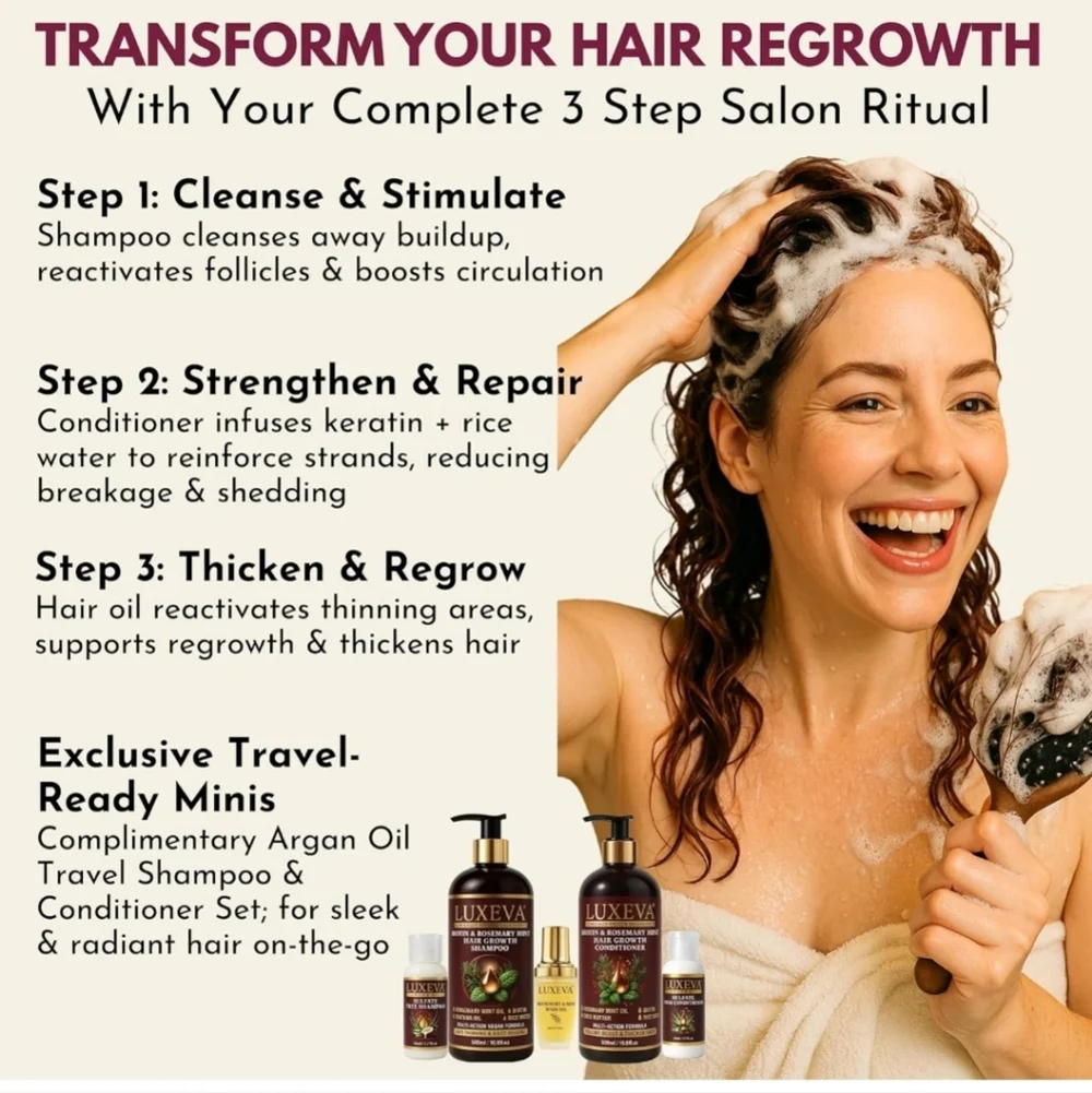 Luxury Shampoo Conditioner Set
